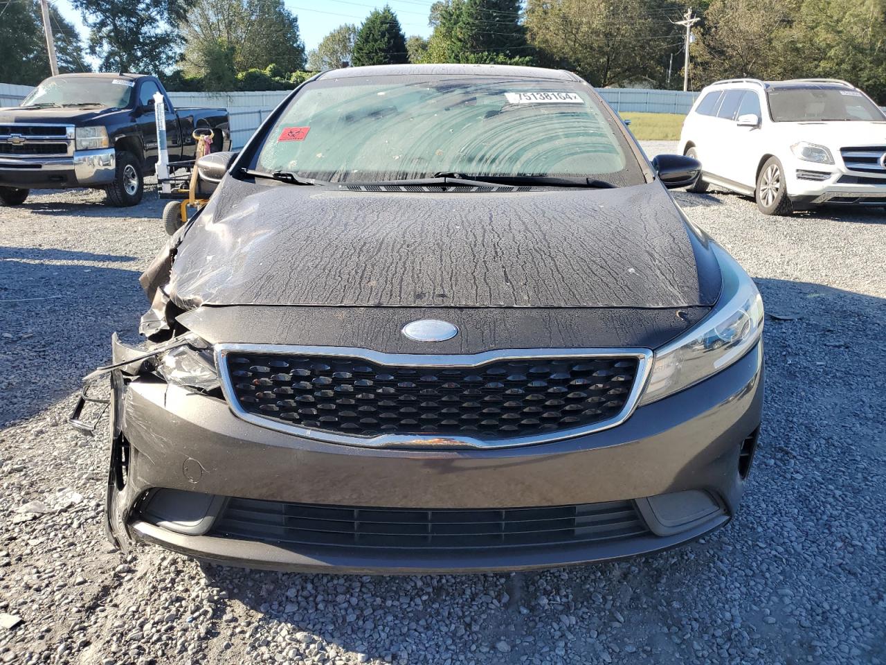 2018 KIA Forte VIN 3KPFK4A74JE205529 Copart auction photo, front end / water/flood damage thumbnail 5