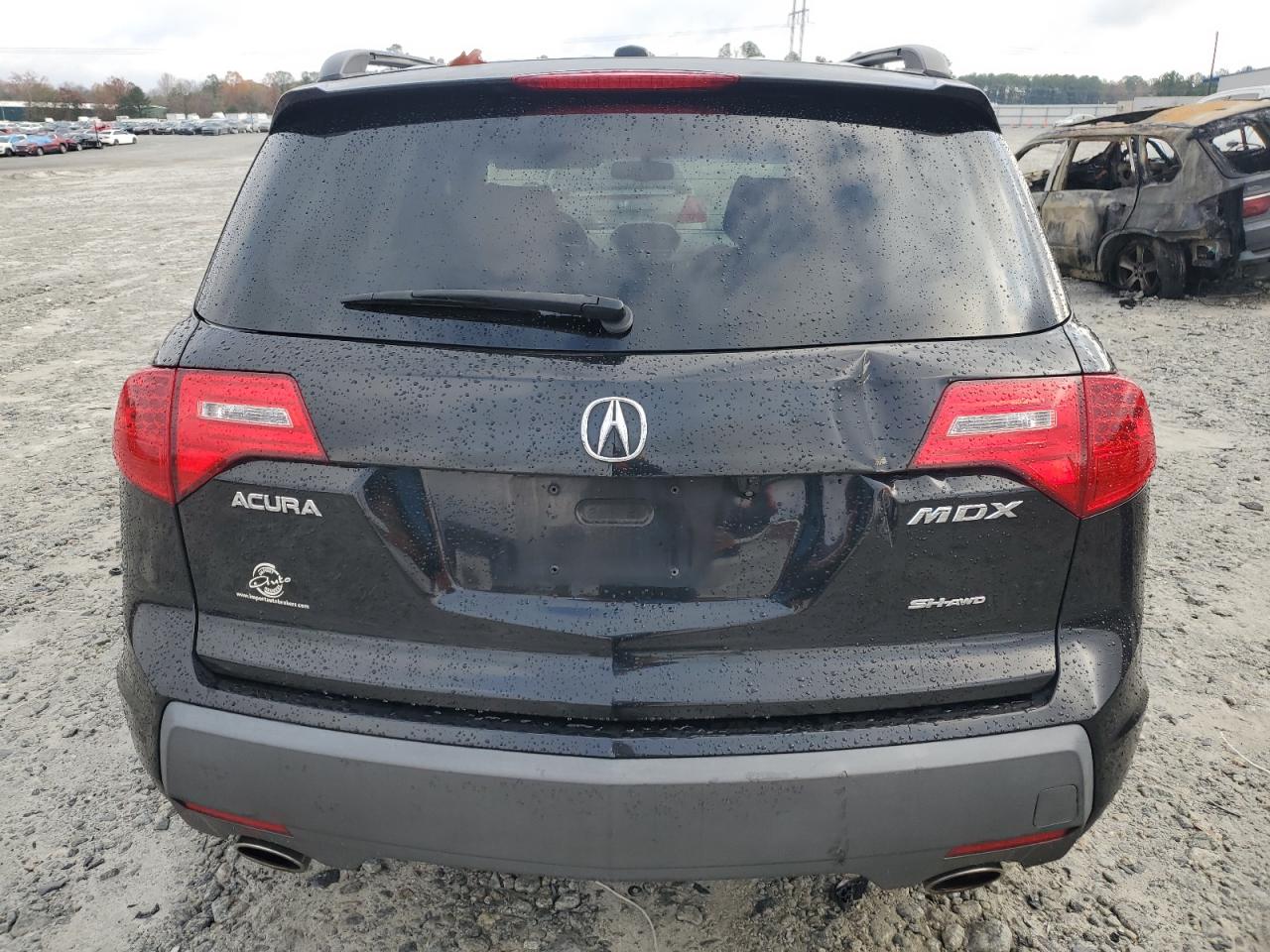 2008 Acura MDX VIN 2HNYD28828H539699 Copart auction photo, all over damage thumbnail 6