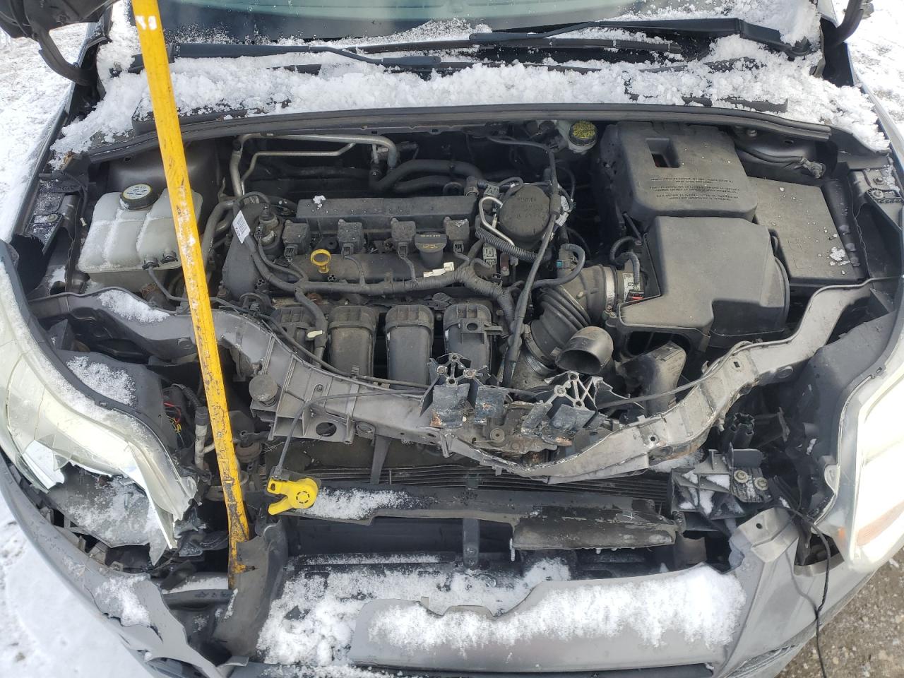 2012 Ford Focus VIN 1FAHP3F27CL223802 Copart auction photo, front end damage thumbnail 13