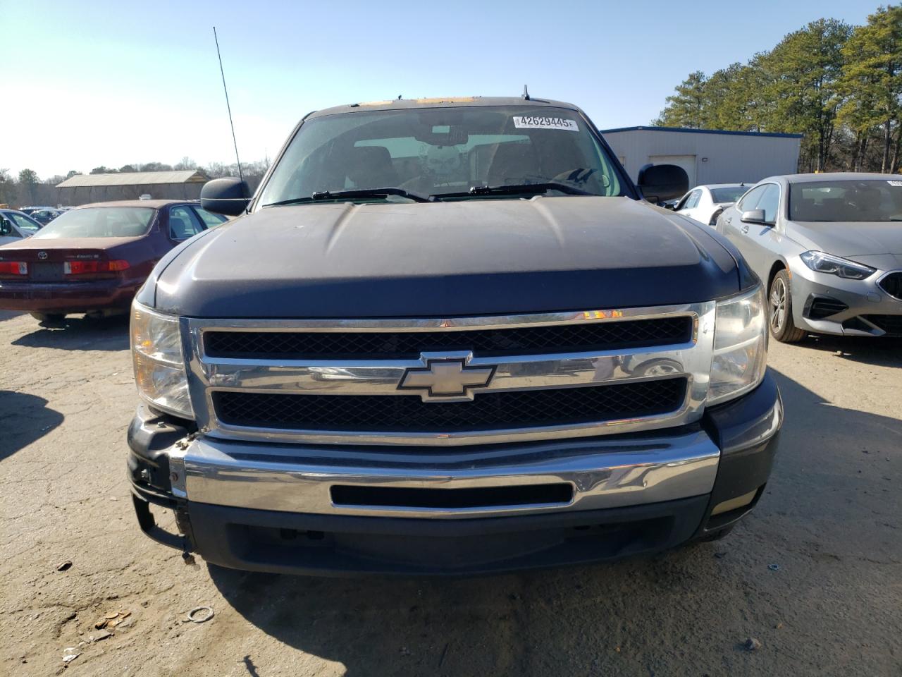 2011 Chevrolet Silverado VIN 1GCRCSEA1BZ217437 Copart auction photo, front end / rear end damage thumbnail 5