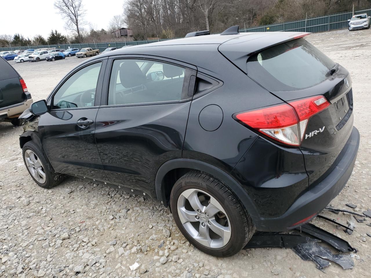2022 Honda HR-V VIN 3CZRU5H32NM726352 Copart auction photo, front end / side damage thumbnail 2