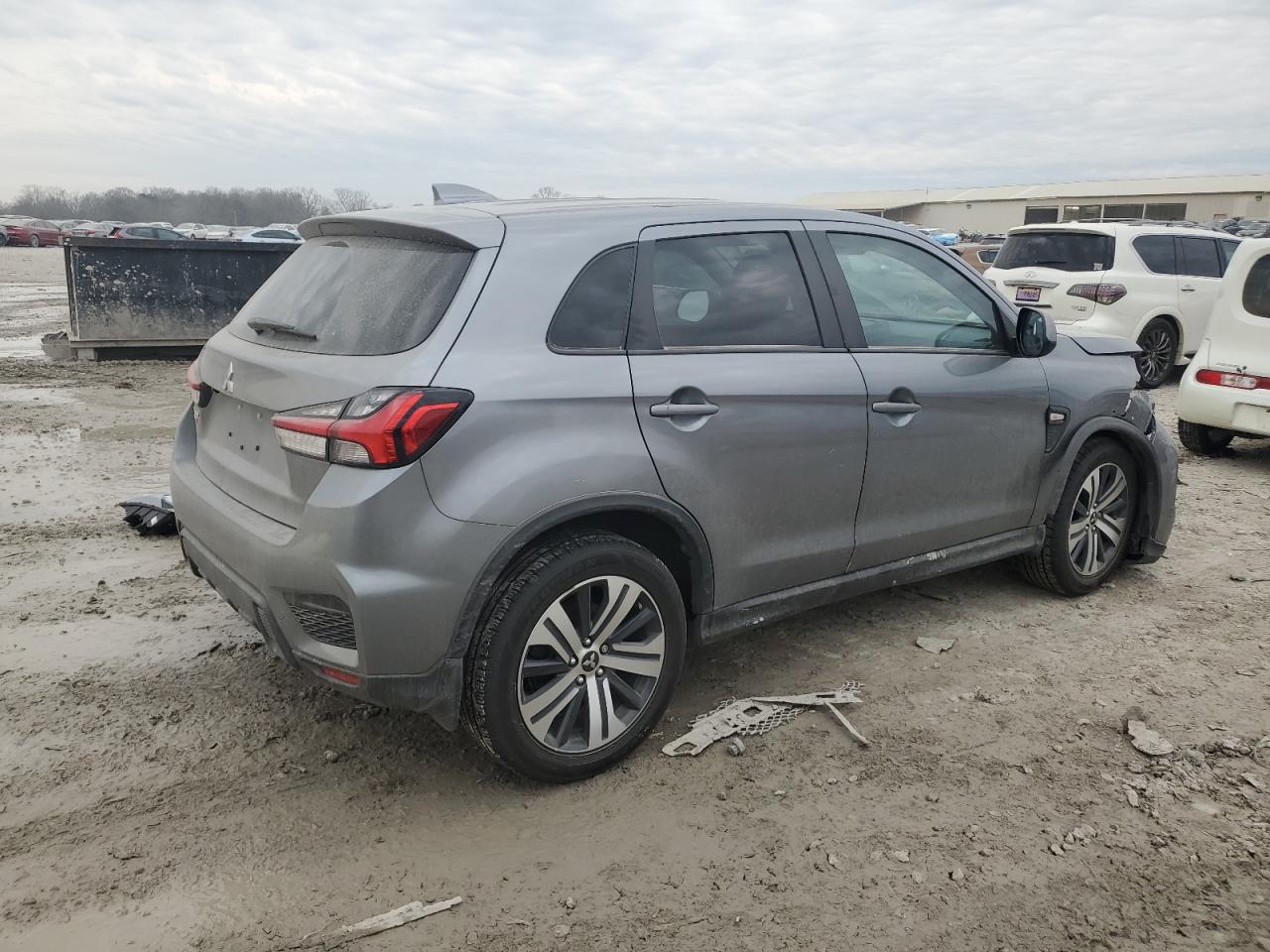 2023 Mitsubishi Outlander VIN JA4ARUAU7PU010086 Copart auction photo, front end damage thumbnail 3