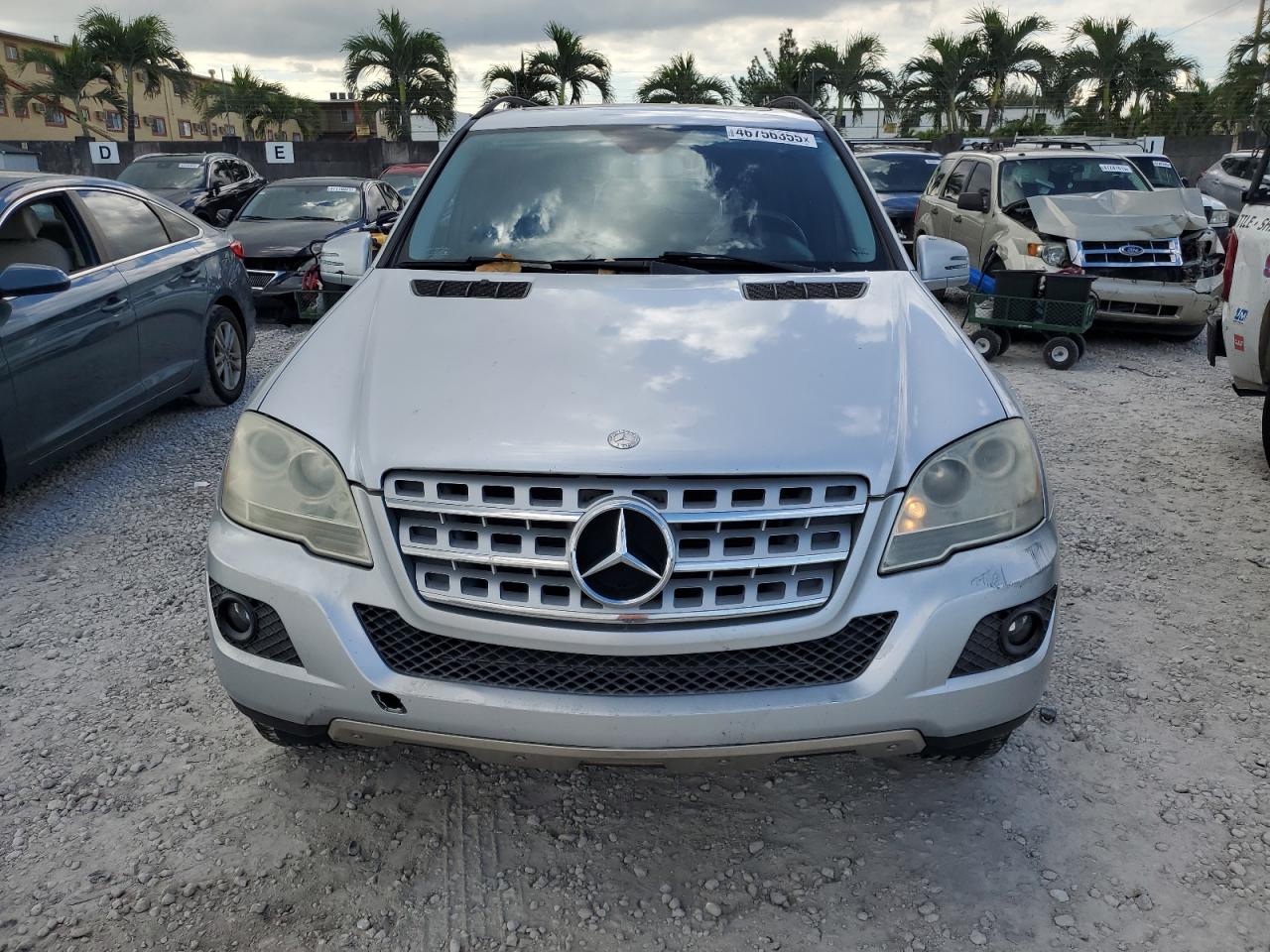 2011 Mercedes-Benz M-klasse VIN 4JGBB5GB5BA639510 Copart auction photo, minor dent/scratches damage thumbnail 5