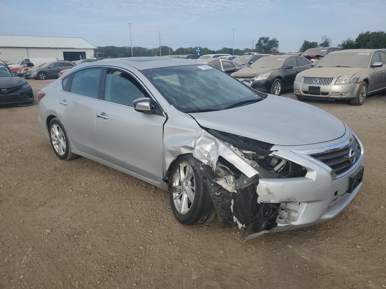 2013 Nissan Altima VIN 1N4AL3APXDN422901 Copart auction photo, front end / undercarriage damage thumbnail 4
