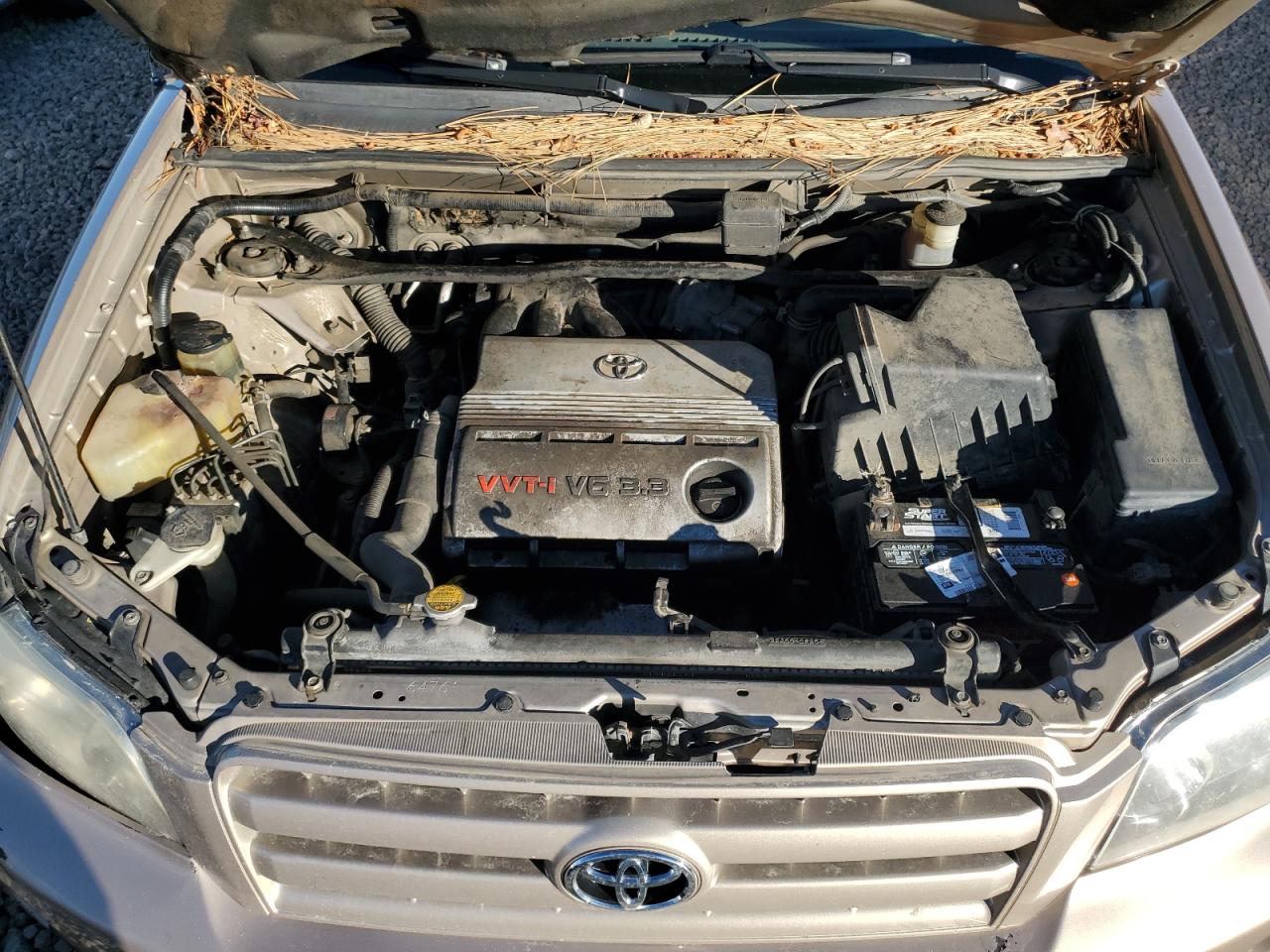 2004 Toyota Highlander VIN JTEEP21A040044652 Copart auction photo, front end / rear end damage thumbnail 12