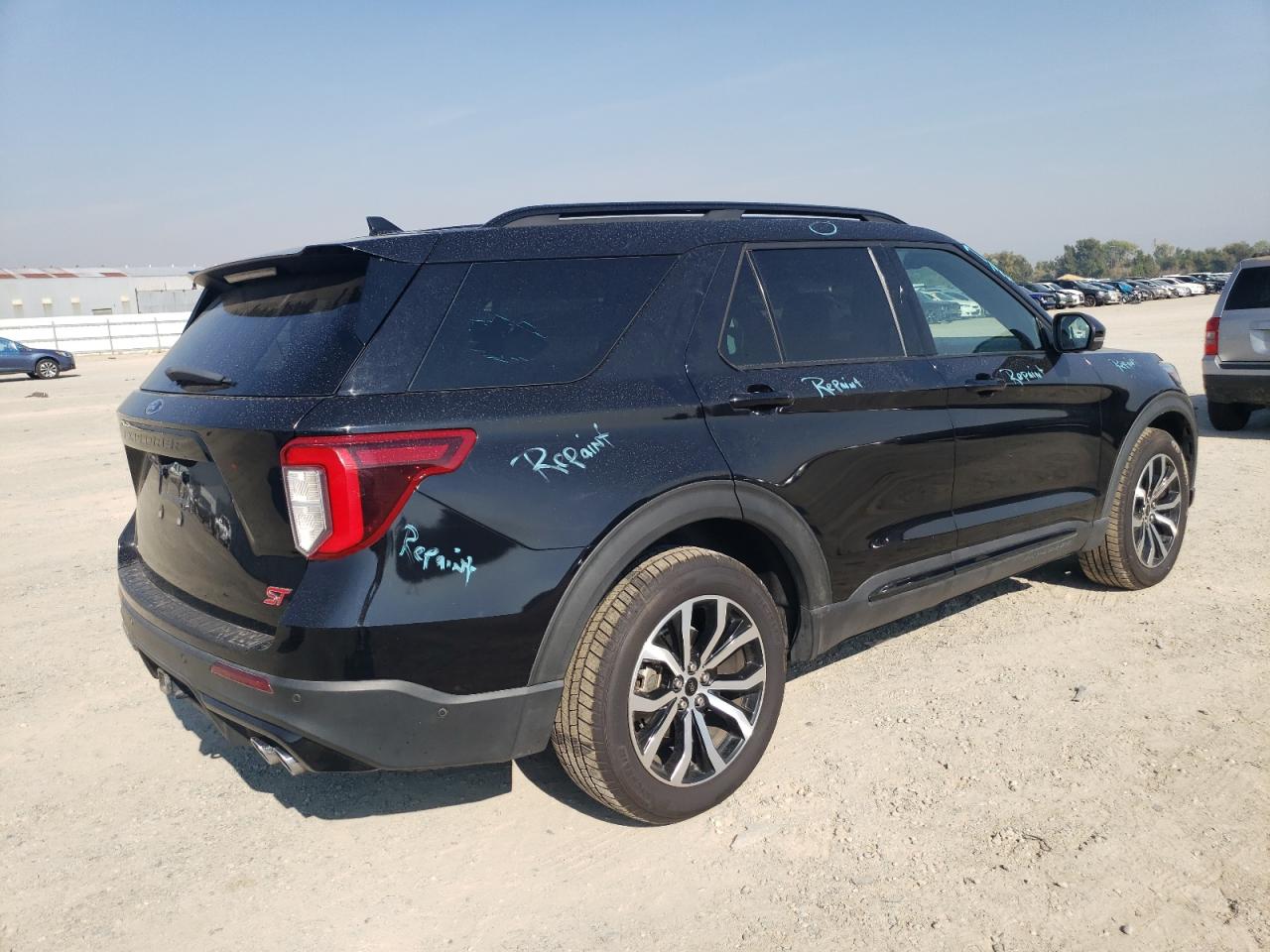 2020 Ford Explorer VIN 1FM5K8GC1LGB16586 Copart auction photo, water/flood damage thumbnail 3