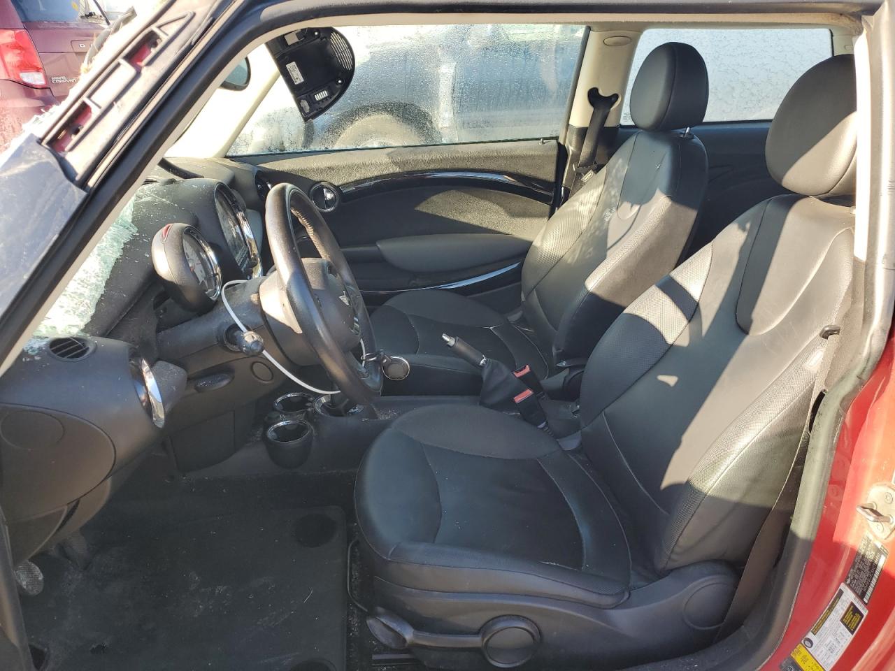 2012 MINI Cooper VIN WMWSU3C5XCT184997 Copart auction photo, front end damage thumbnail 7