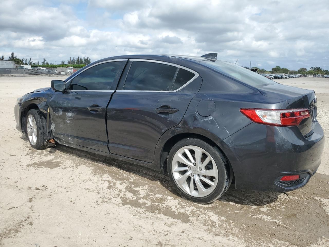 2016 Acura ILX VIN 19UDE2F36GA018010 Copart auction photo, all over damage thumbnail 2