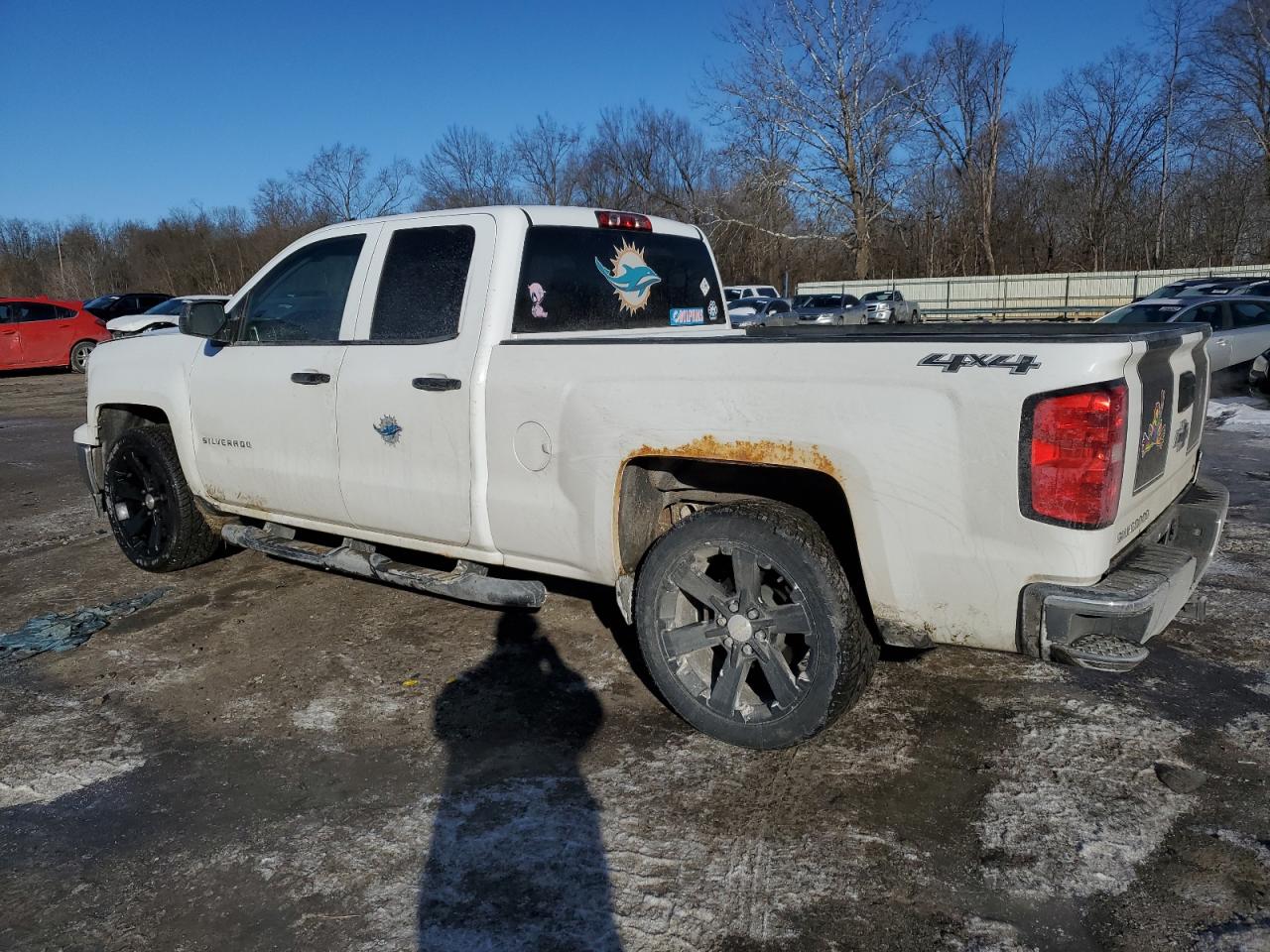 2014 Chevrolet Silverado VIN 1GCVKREC1EZ391170 Copart auction photo, front end damage thumbnail 2