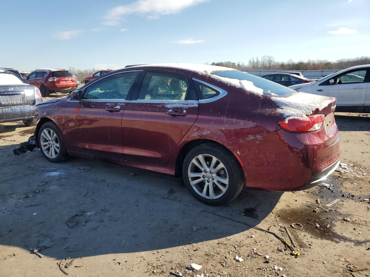 2016 Chrysler 200 VIN 1C3CCCAB8GN108406 Copart auction photo, front end / minor dent/scratches damage thumbnail 2