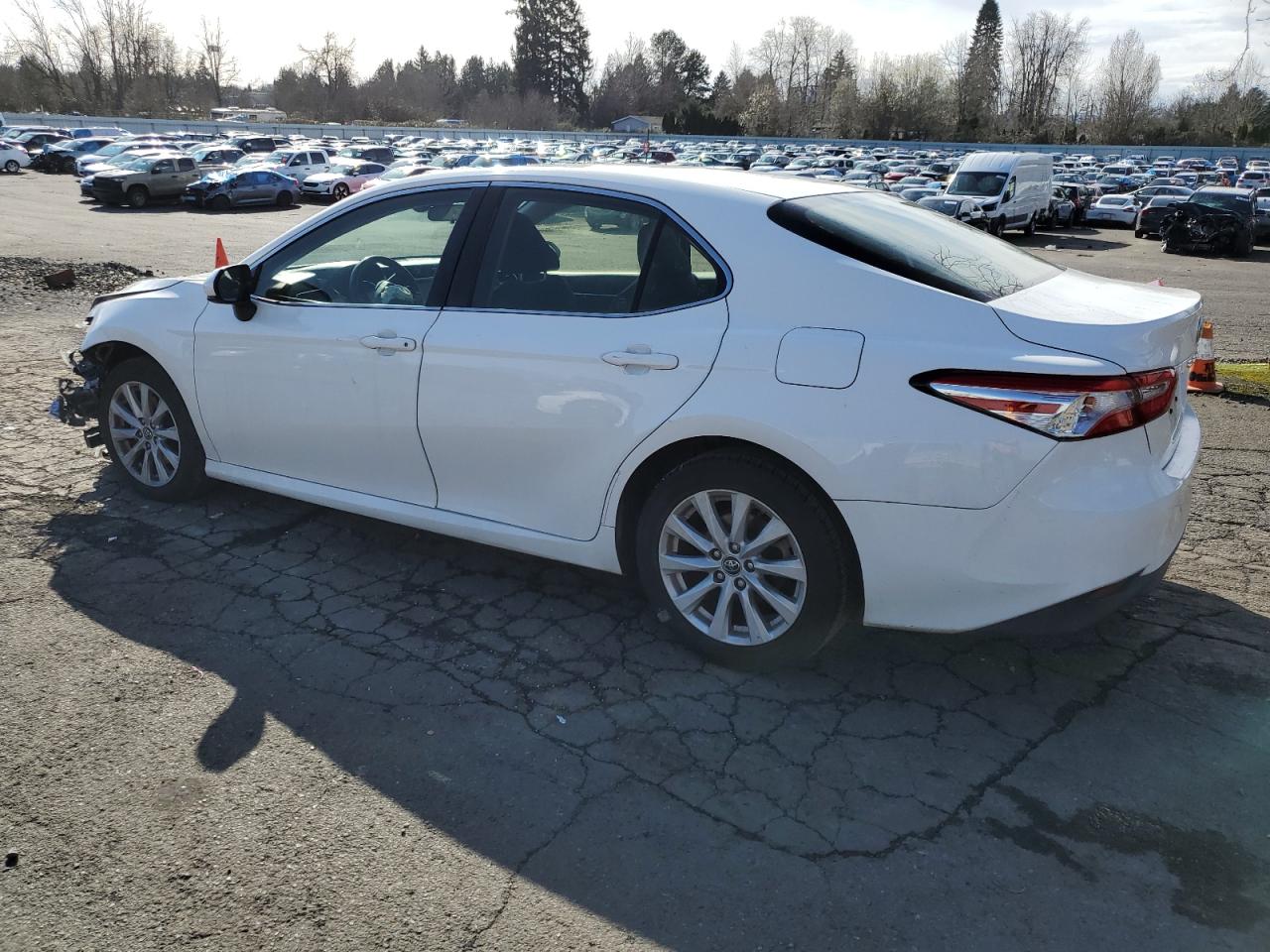 2018 Toyota Camry VIN JTNB11HK1J3011344 Copart auction photo, front end damage thumbnail 2