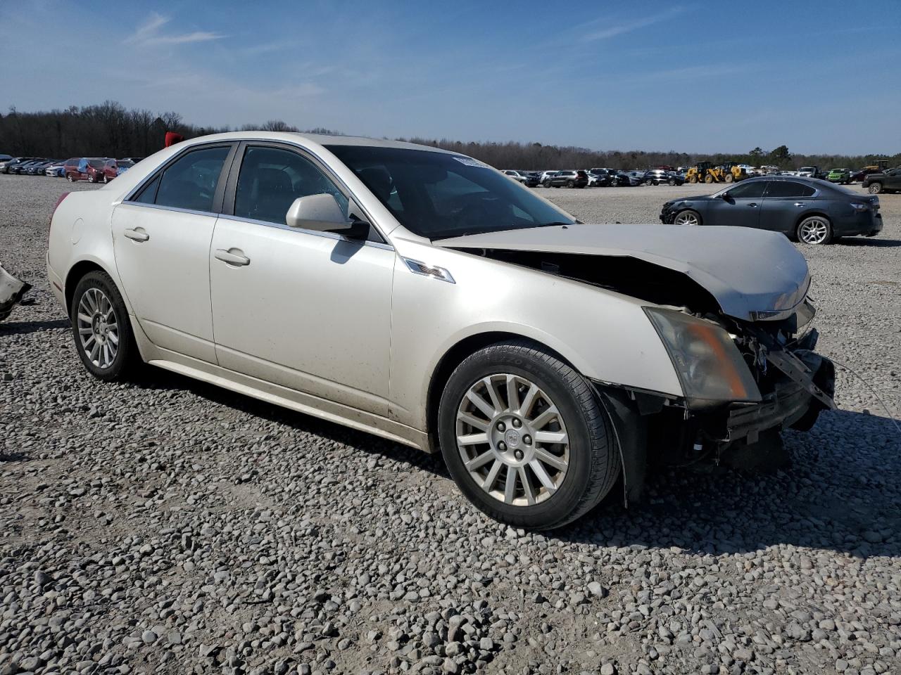 2011 Cadillac CTS VIN 1G6DC5EY1B0156963 Copart auction photo, front end damage thumbnail 4
