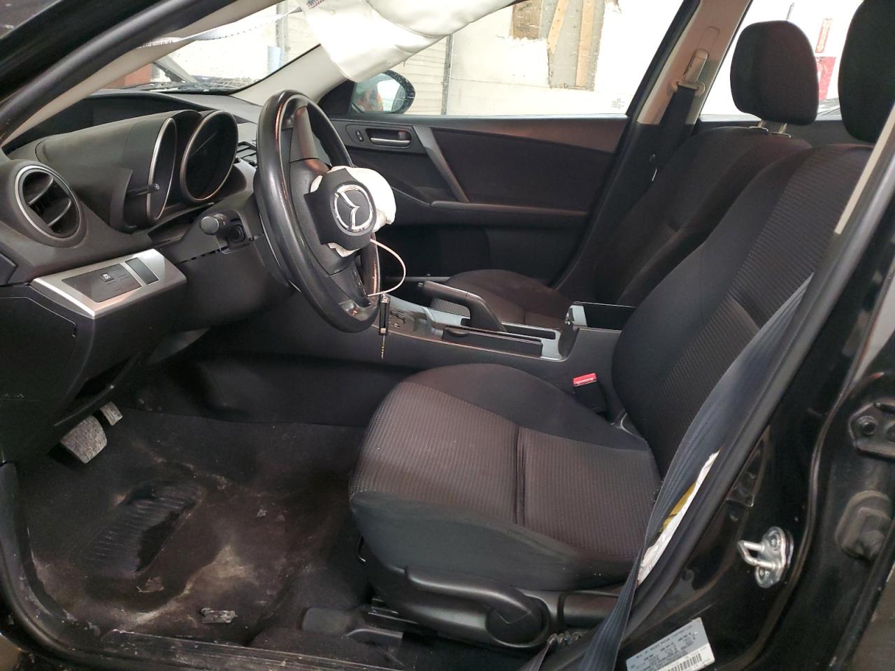 2013 Mazda 3 VIN JM1BL1TG1D1779102 Copart auction photo, front end / side damage thumbnail 7