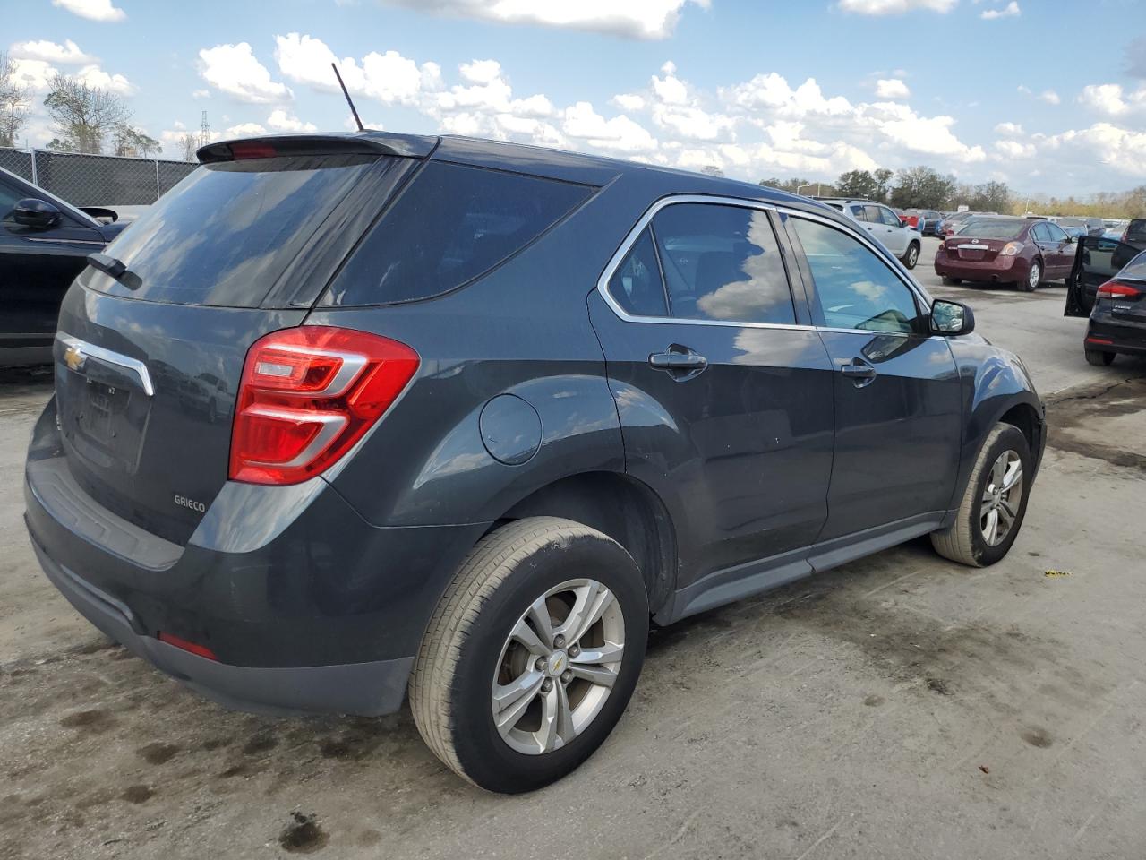 2017 Chevrolet Equinox VIN 2GNALBEK2H1601841 Copart auction photo, front end damage thumbnail 3