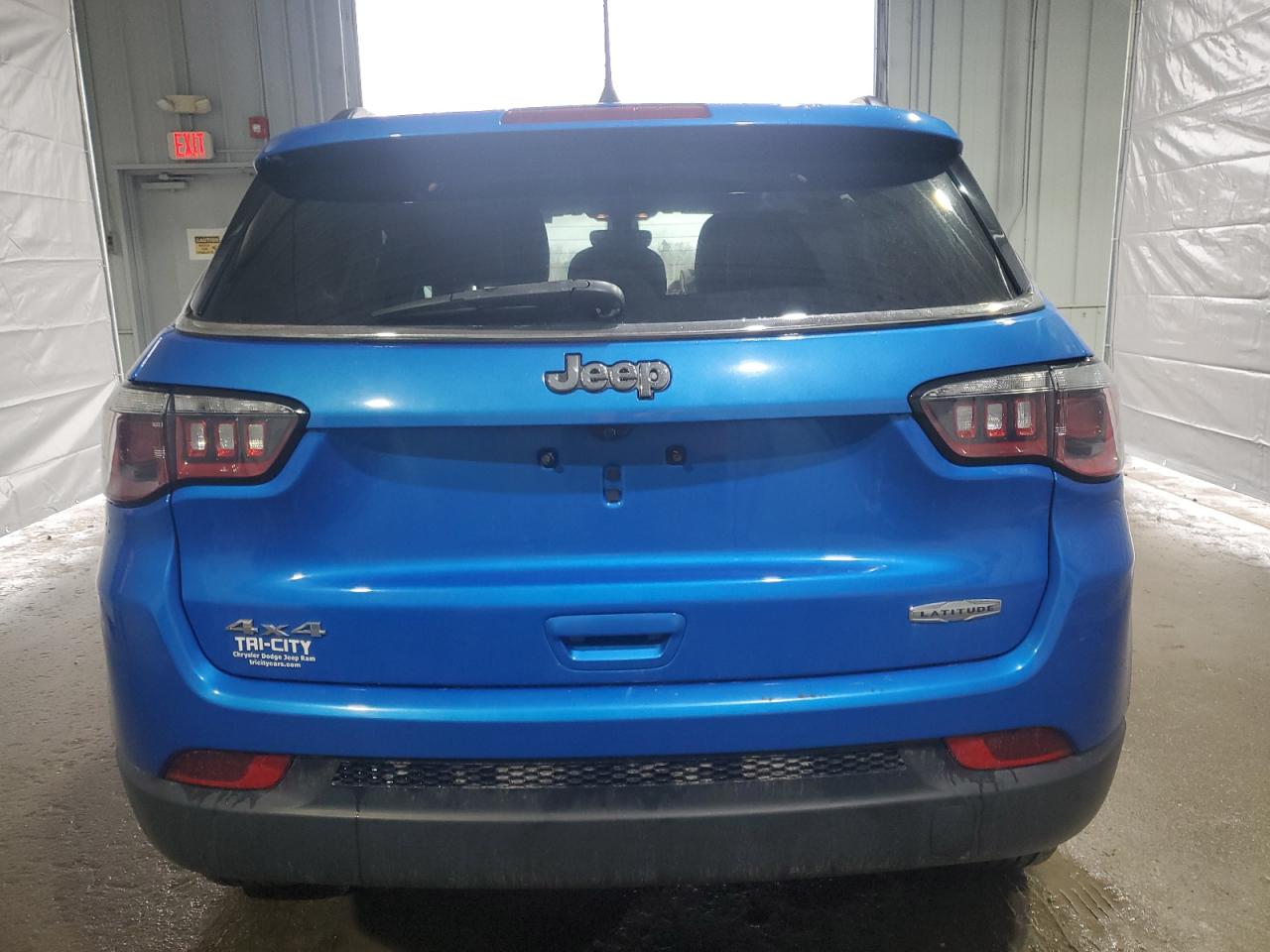 2020 Jeep Compass VIN 3C4NJDBB3LT115739 Copart auction photo, front end / minor dent/scratches damage thumbnail 6