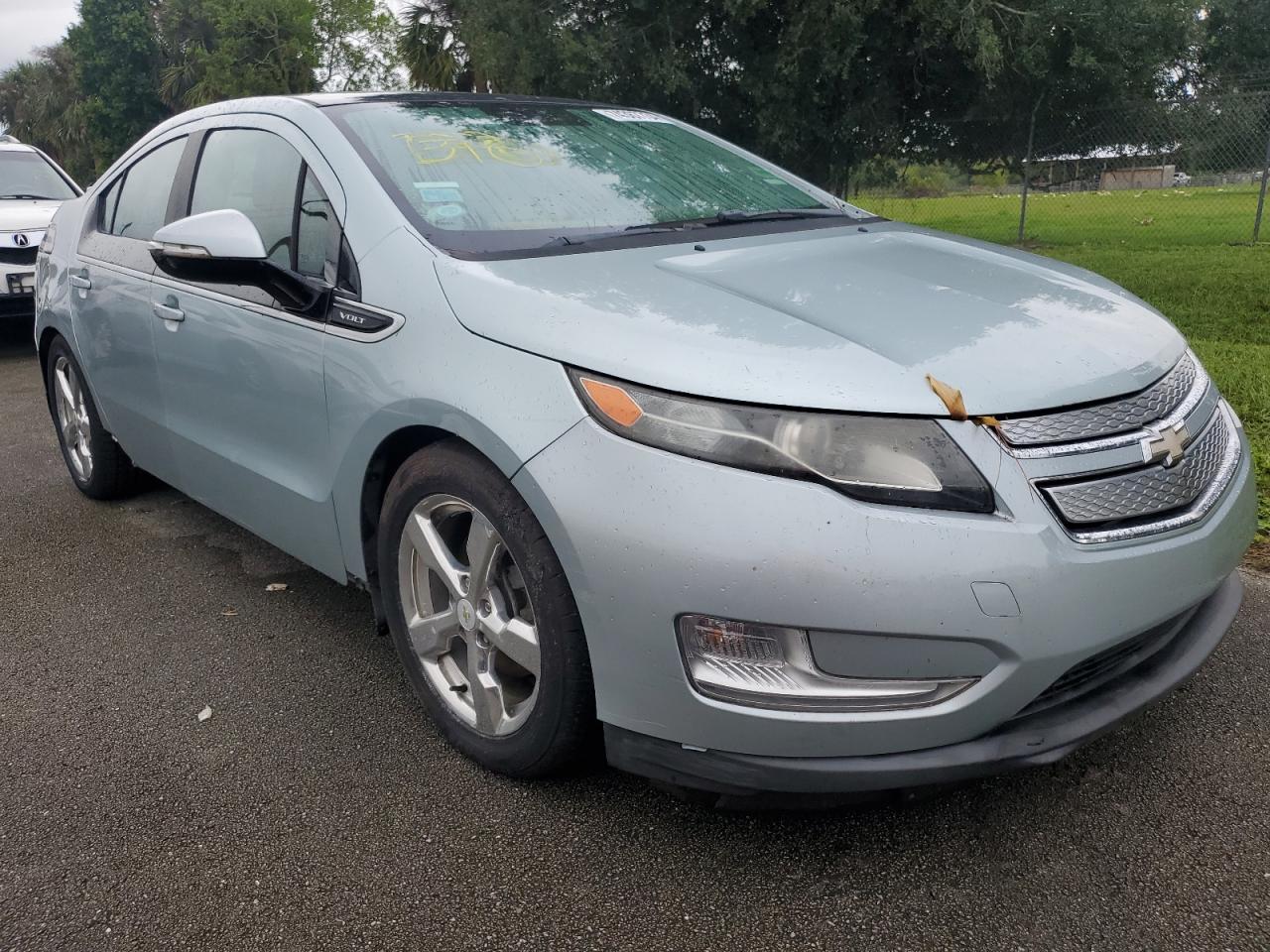 2012 Chevrolet Volt VIN 1G1RD6E43CU100951 Copart auction photo, water/flood damage thumbnail 4