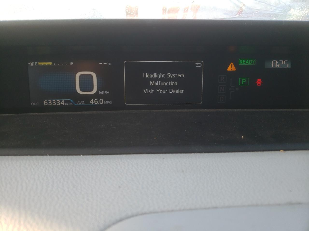 2019 Toyota Prius VIN JTDL9RFUXK3010943 Copart auction photo, front end / side damage thumbnail 9