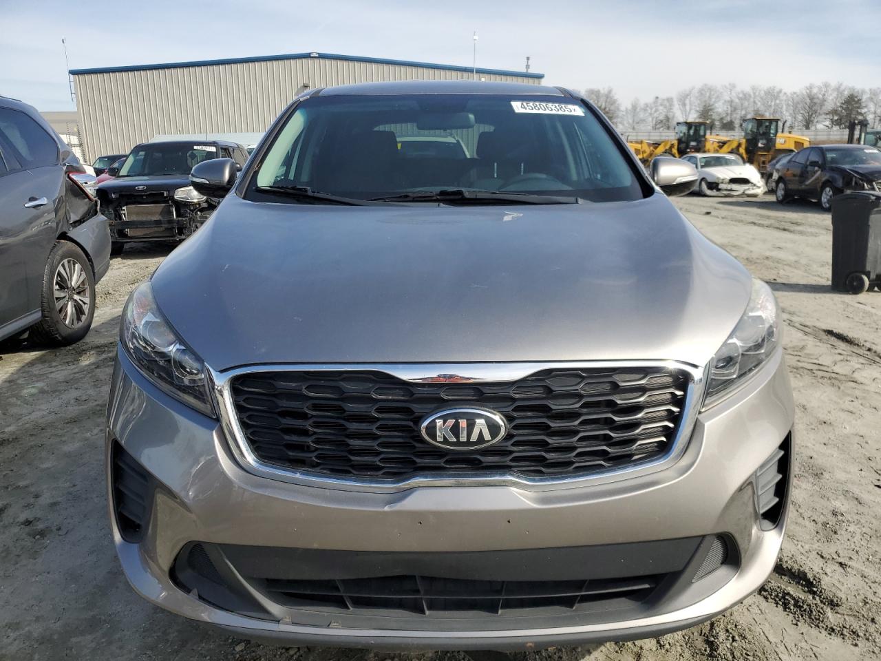2019 KIA Sorento VIN 5XYPG4A33KG550753 Copart auction photo, rear end / side damage thumbnail 5