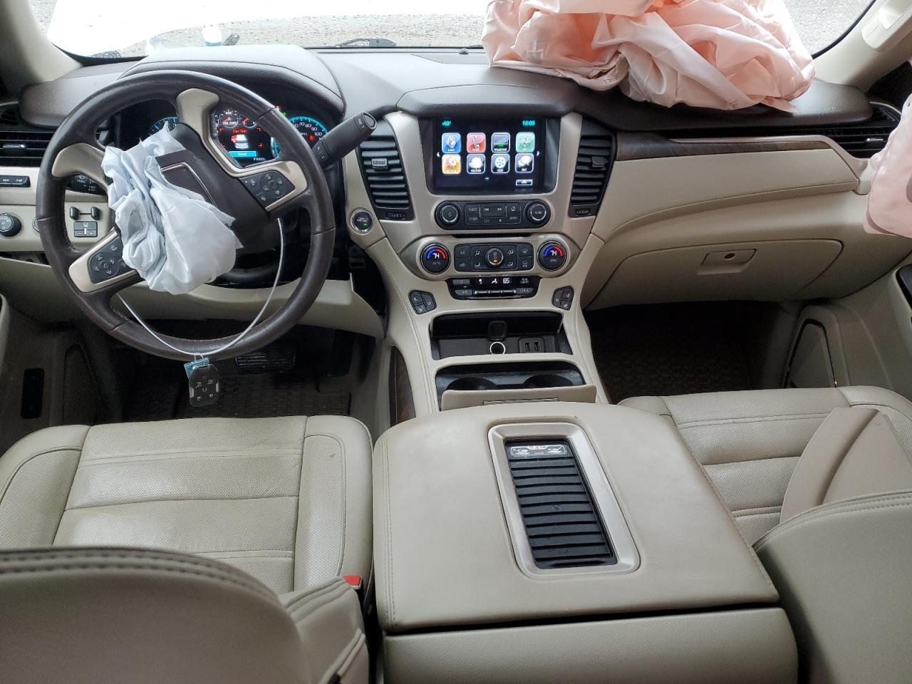2018 GMC Yukon VIN 1GKS2HKJ6JR186765 Copart auction photo, front end / mechanical damage thumbnail 8
