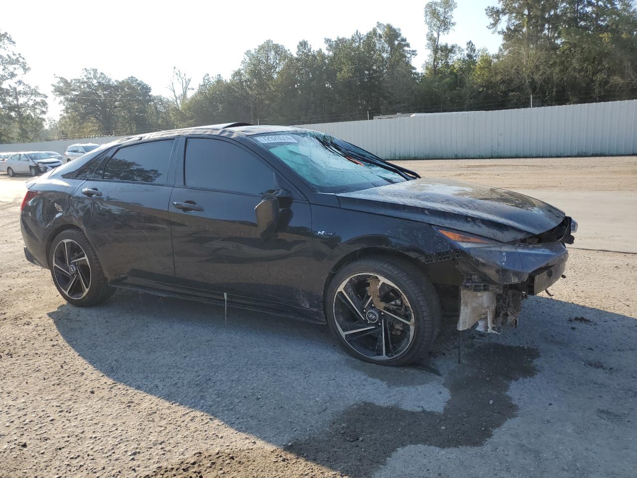 2023 Hyundai Elantra VIN KMHLR4AF5PU404665 Copart auction photo, all over damage thumbnail 4