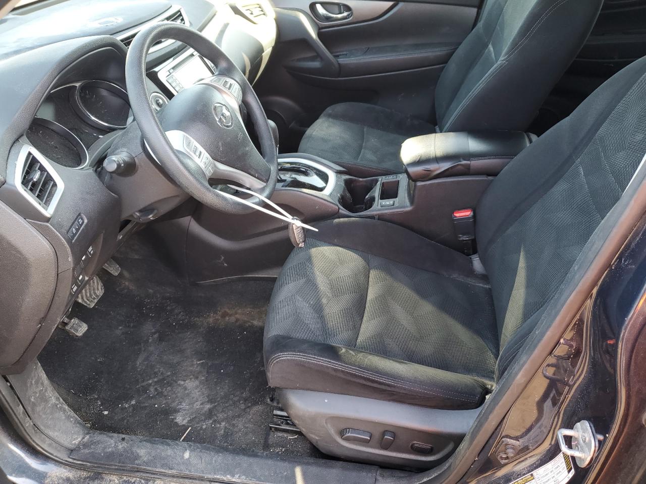 2015 Nissan Rogue VIN 5N1AT2MM3FC832987 Copart auction photo, front end / rear end damage thumbnail 7