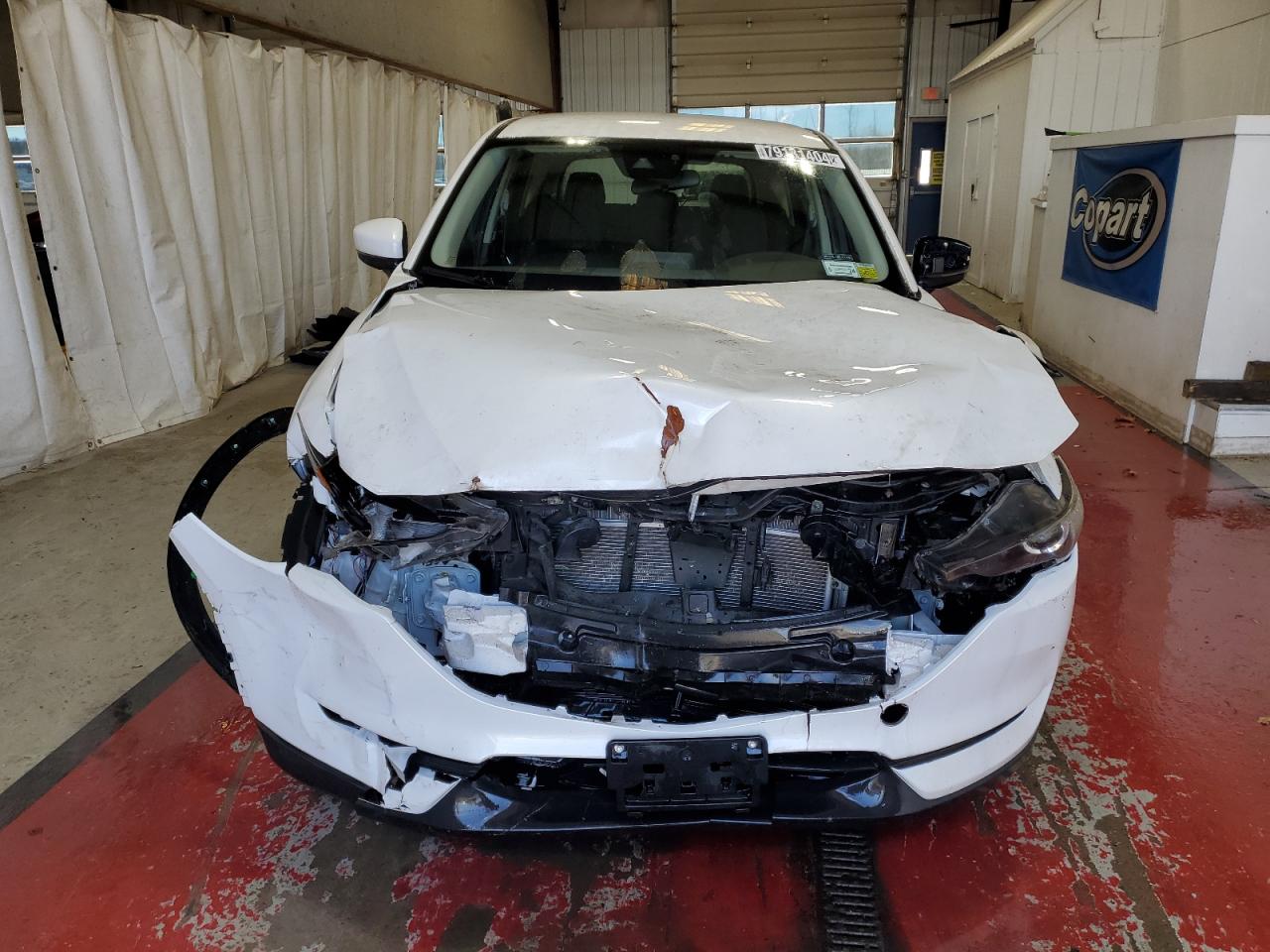 2019 Mazda CX-5 VIN JM3KFBBMXK0530988 Copart auction photo, front end damage thumbnail 5