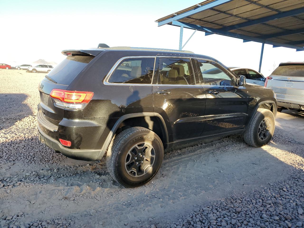 2014 Jeep Grand Cherokee VIN 1C4RJEAG1EC317028 Copart auction photo, front end / rear end damage thumbnail 3