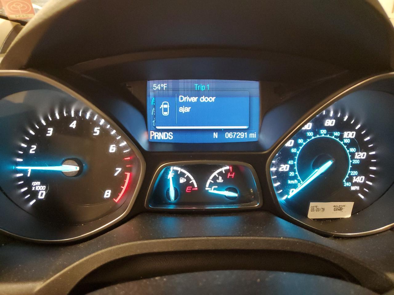 2014 Ford Escape VIN 1FMCU0F70EUD30514 Copart auction photo, front end / side damage thumbnail 9