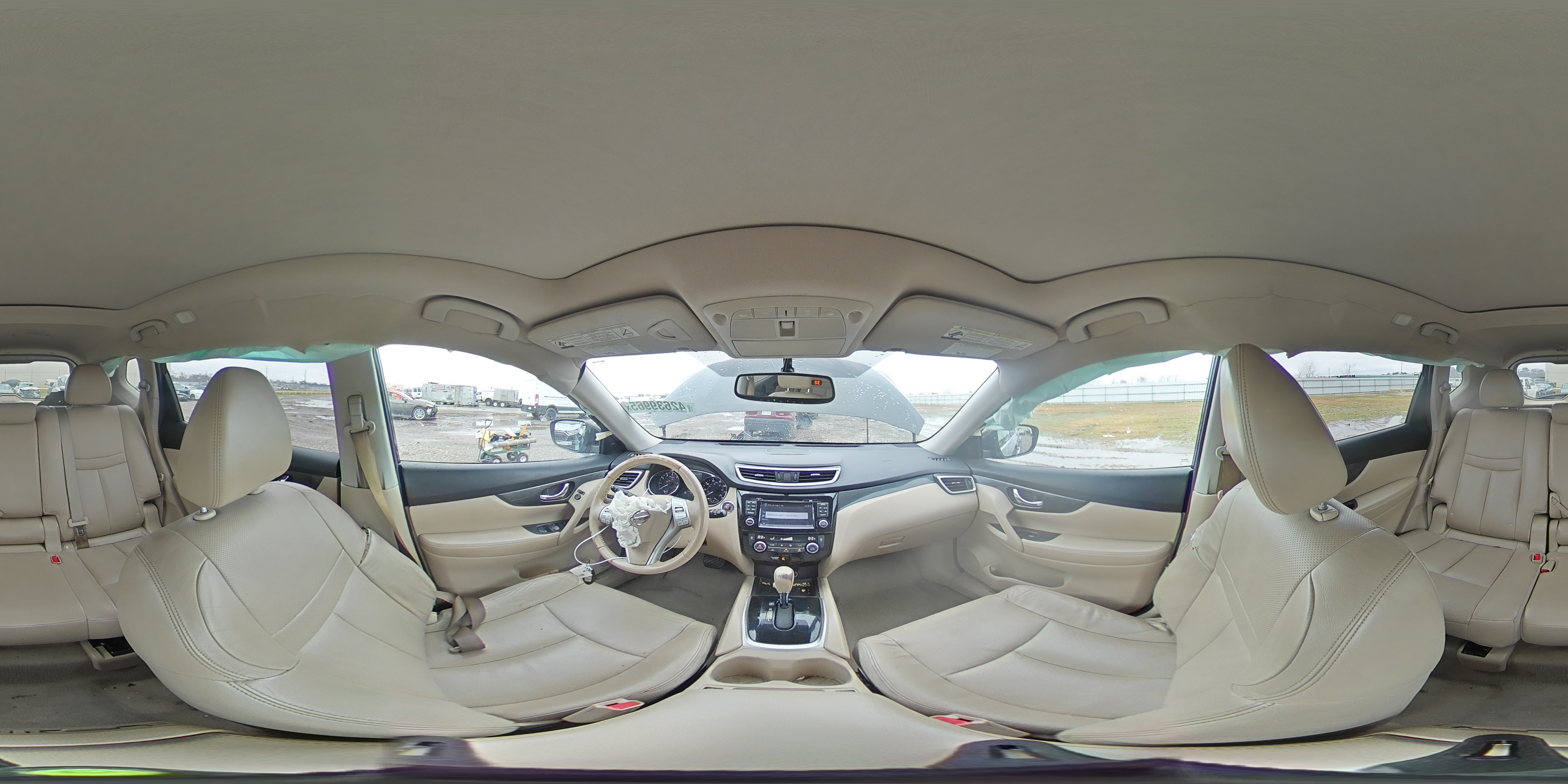 2015 Nissan Rogue VIN 5N1AT2MT8FC857276 Copart auction photo, front end / minor dent/scratches damage thumbnail 13