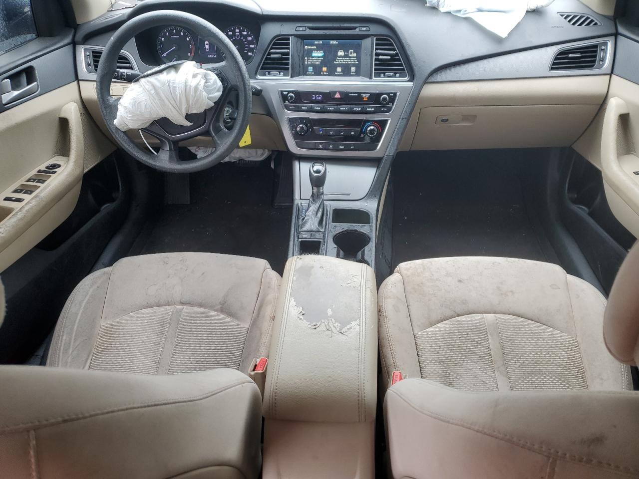 2017 Hyundai Sonata VIN 5NPE24AF2HH474783 Copart auction photo, front end damage thumbnail 8
