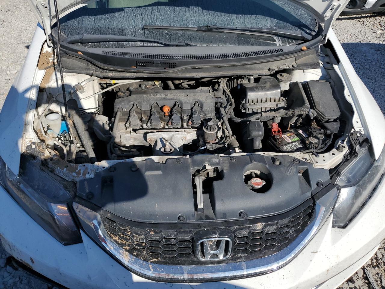 2015 Honda Civic VIN 19XFB2F57FE229651 Copart auction photo, all over damage thumbnail 12