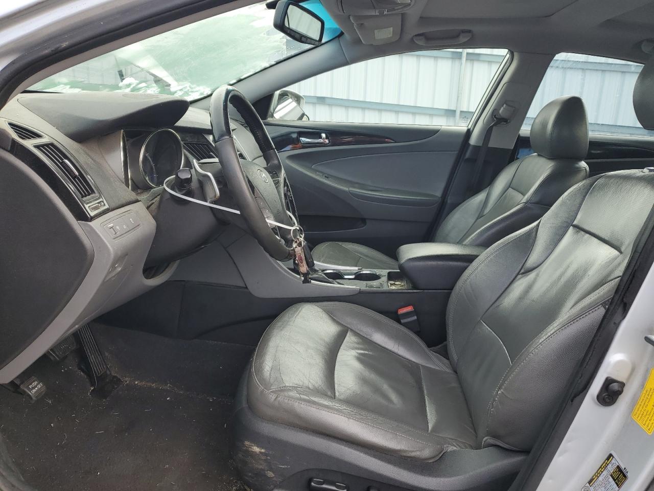 2012 Hyundai Sonata VIN 5NPEC4AB4CH474335 Copart auction photo, front end / side damage thumbnail 7