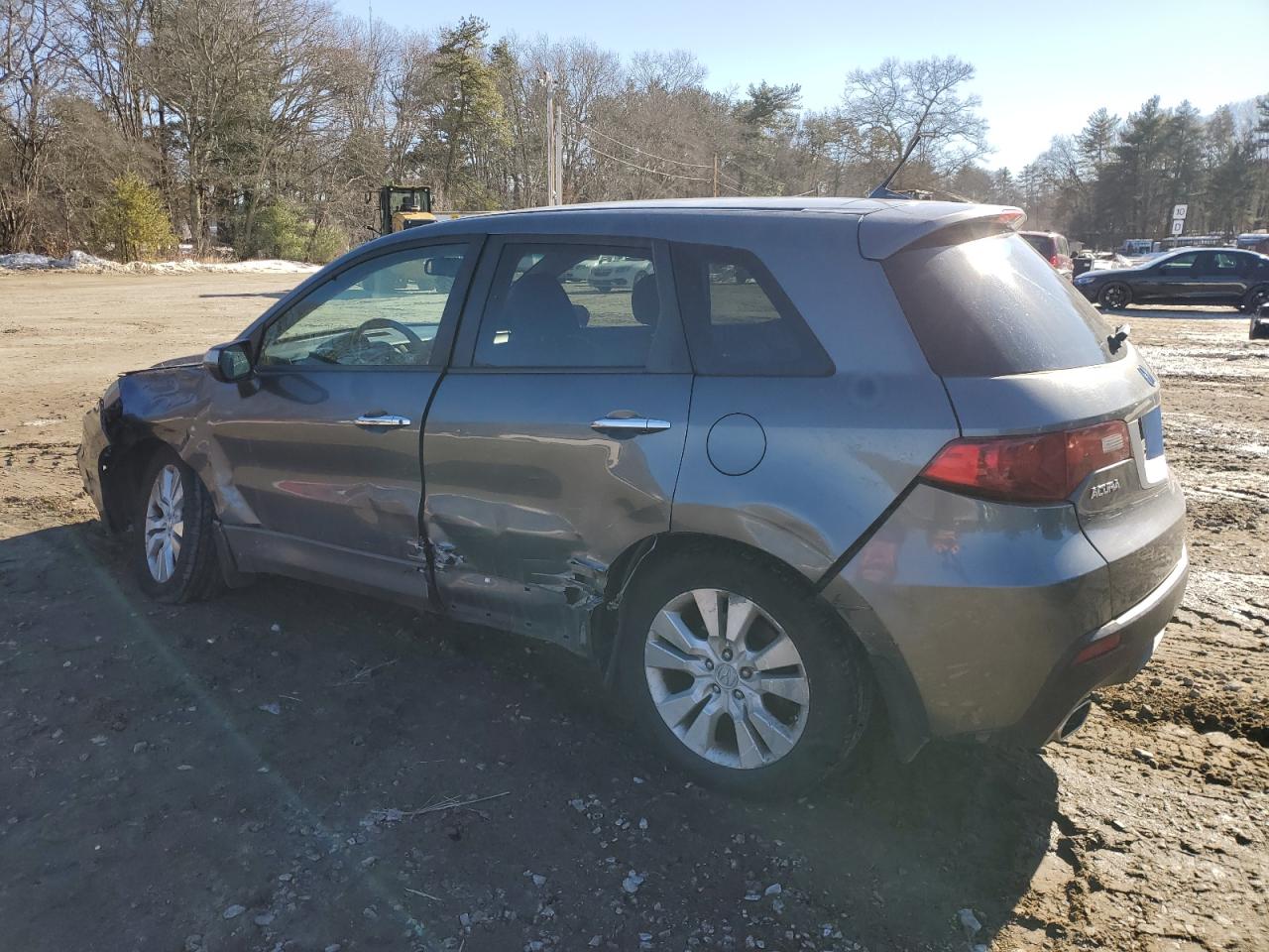 2011 Acura RDX VIN 5J8TB1H53BA001848 Copart auction photo, front end / side damage thumbnail 2