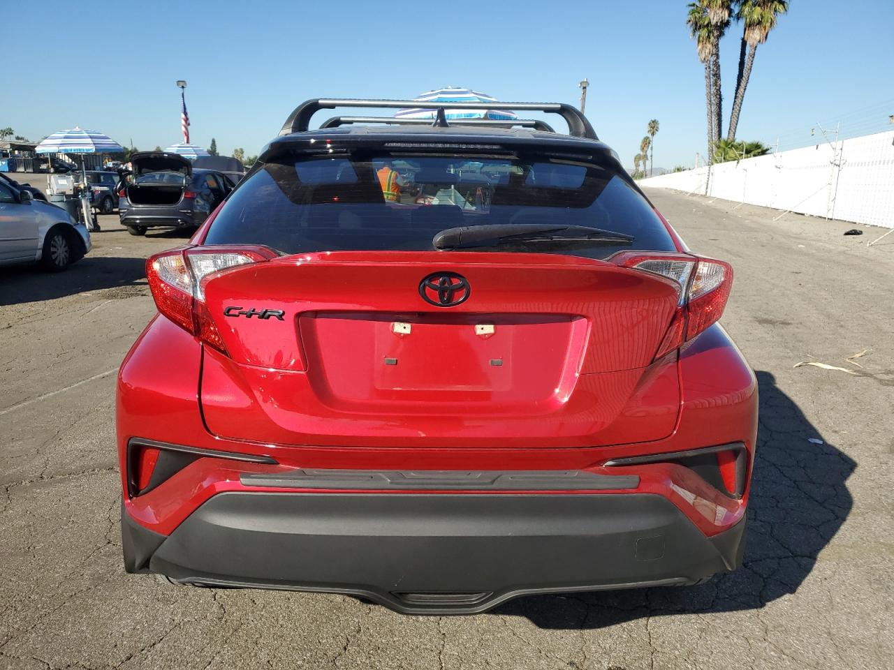 2021 Toyota C-HR VIN JTNKHMBX2M1117044 Copart auction photo, front end damage thumbnail 6