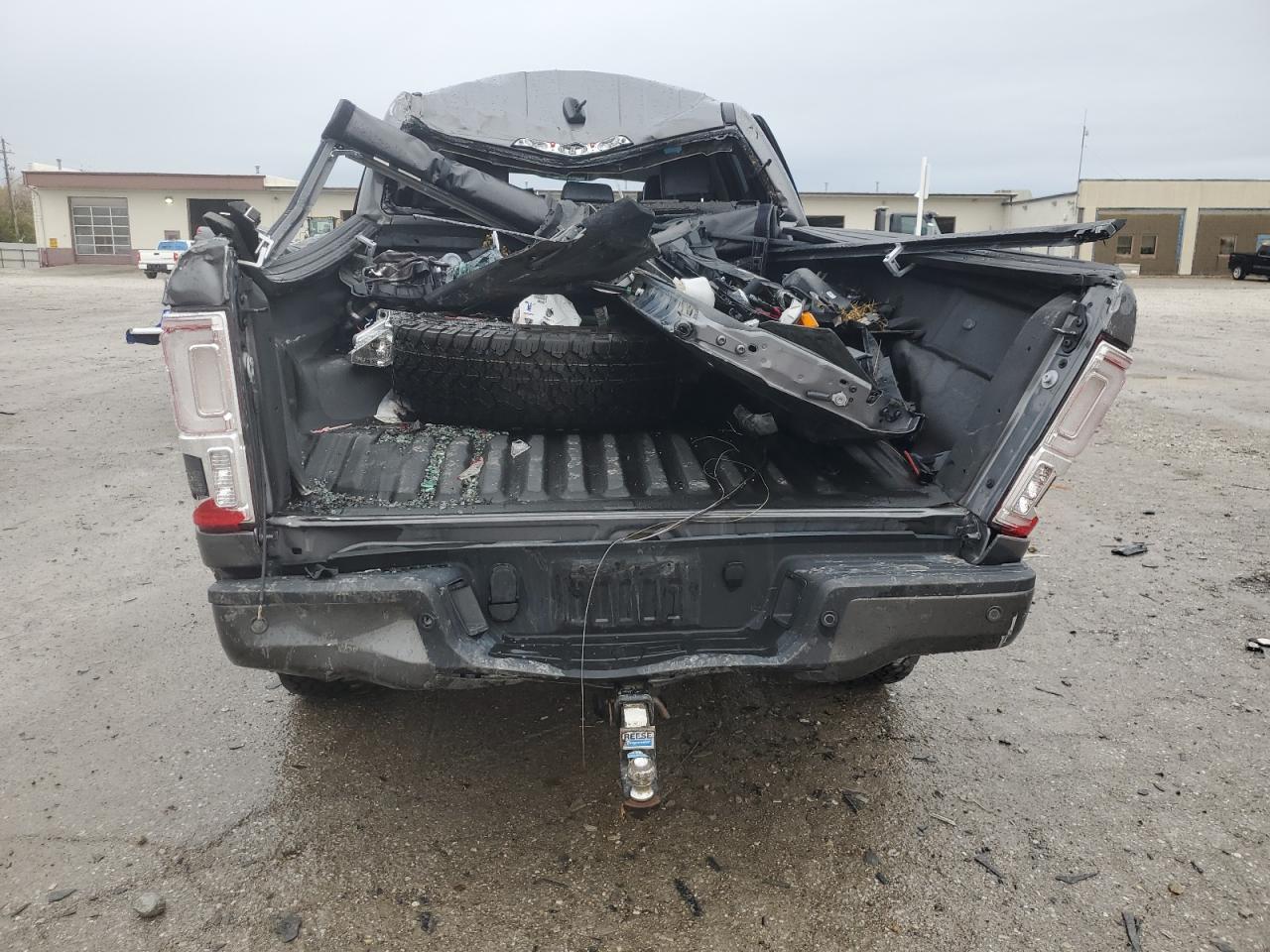 2022 Ford Ranger VIN 1FTER4FH3NLD08737 Copart auction photo, rear end / front end damage thumbnail 6