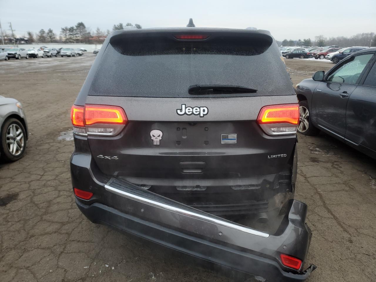 2018 Jeep Grand Cherokee VIN 1C4RJFBG8JC298864 Copart auction photo, front end / rear end damage thumbnail 6