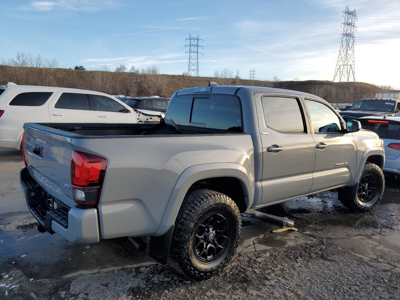 2020 Toyota Tacoma VIN 3TMCZ5AN3LM324443 Copart auction photo, front end damage thumbnail 3