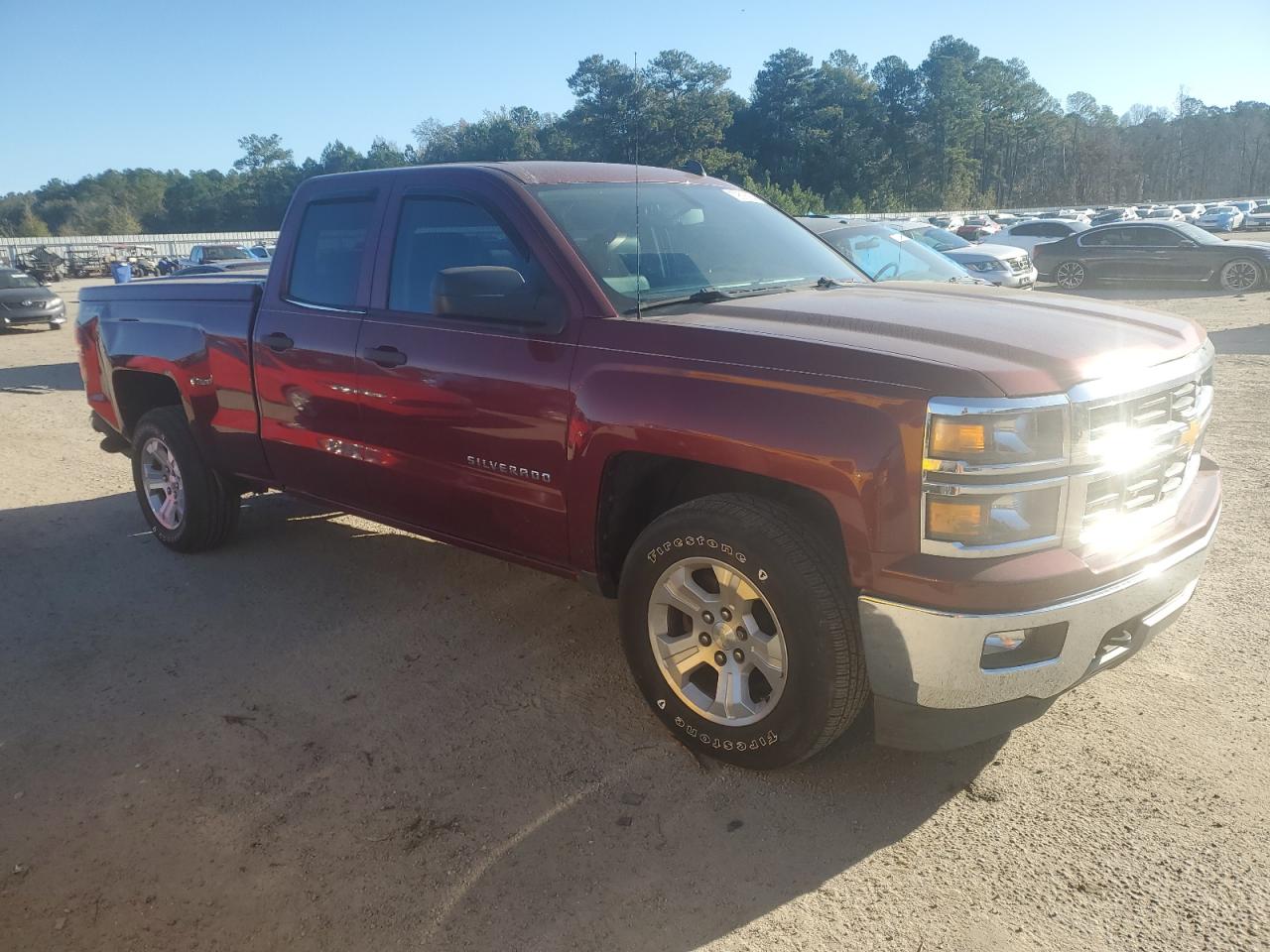 2014 Chevrolet Silverado VIN 1GCRCREC0EZ235281 Copart auction photo, rear end damage thumbnail 4