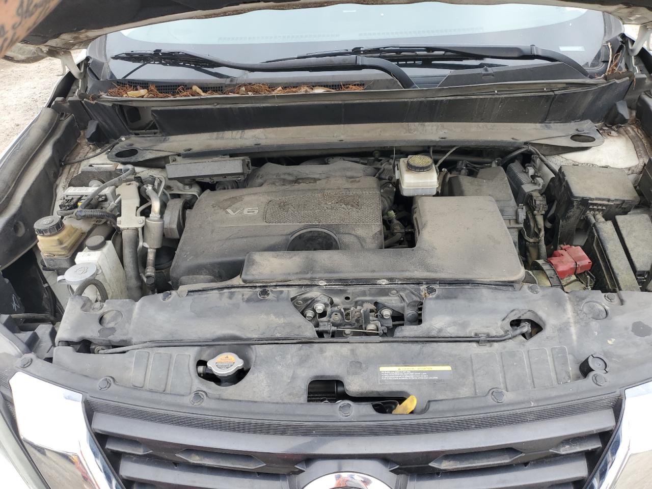 2017 Nissan Pathfinder VIN 5N1DR2MN9HC685128 Copart auction photo, rear end damage thumbnail 12