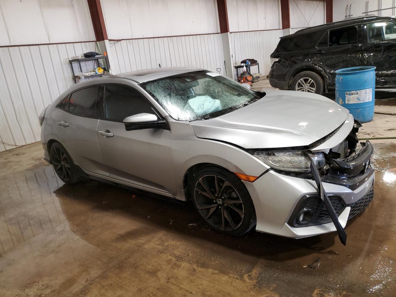 2018 Honda Civic VIN SHHFK7H91JU403390 Copart auction photo, front end damage thumbnail 4