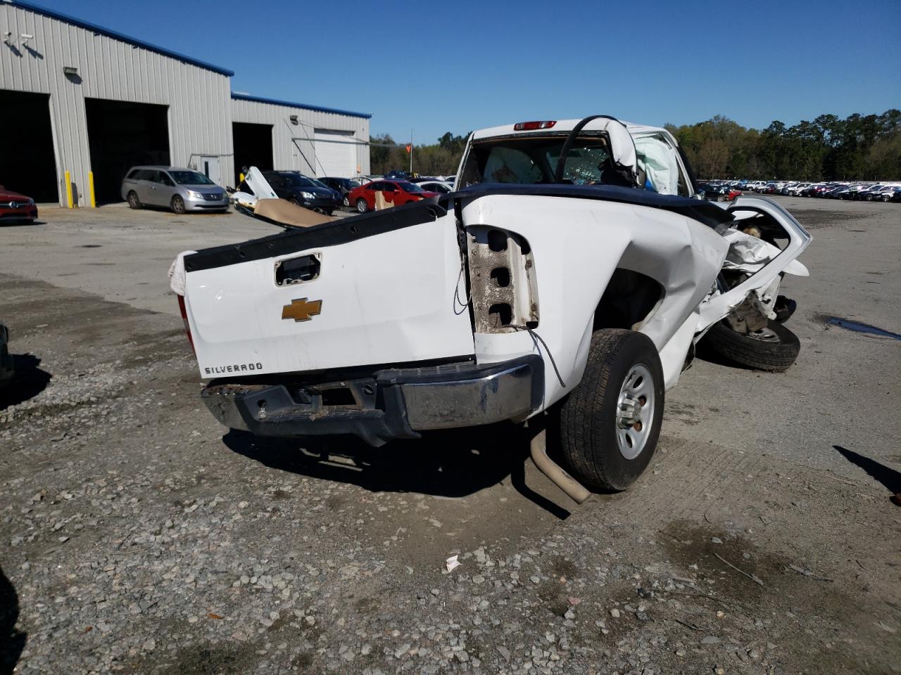 2012 Chevrolet Silverado VIN 1GCNCPEX4CZ108830 Copart auction photo, all over damage thumbnail 4