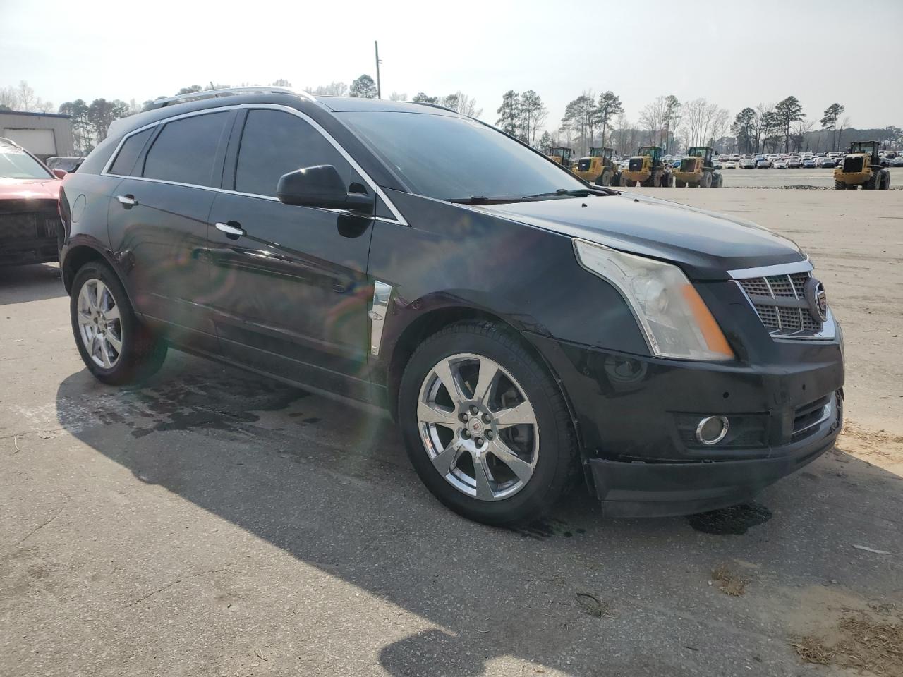 2010 Cadillac SRX VIN 3GYFNJE44AS599745 Copart auction photo, front end / undercarriage damage thumbnail 4