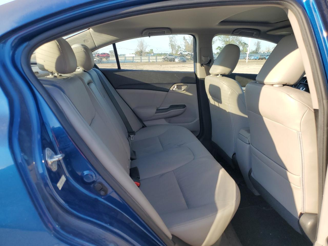 2013 Honda Civic VIN 19XFB2F90DE027203 Copart auction photo, rear end damage thumbnail 10