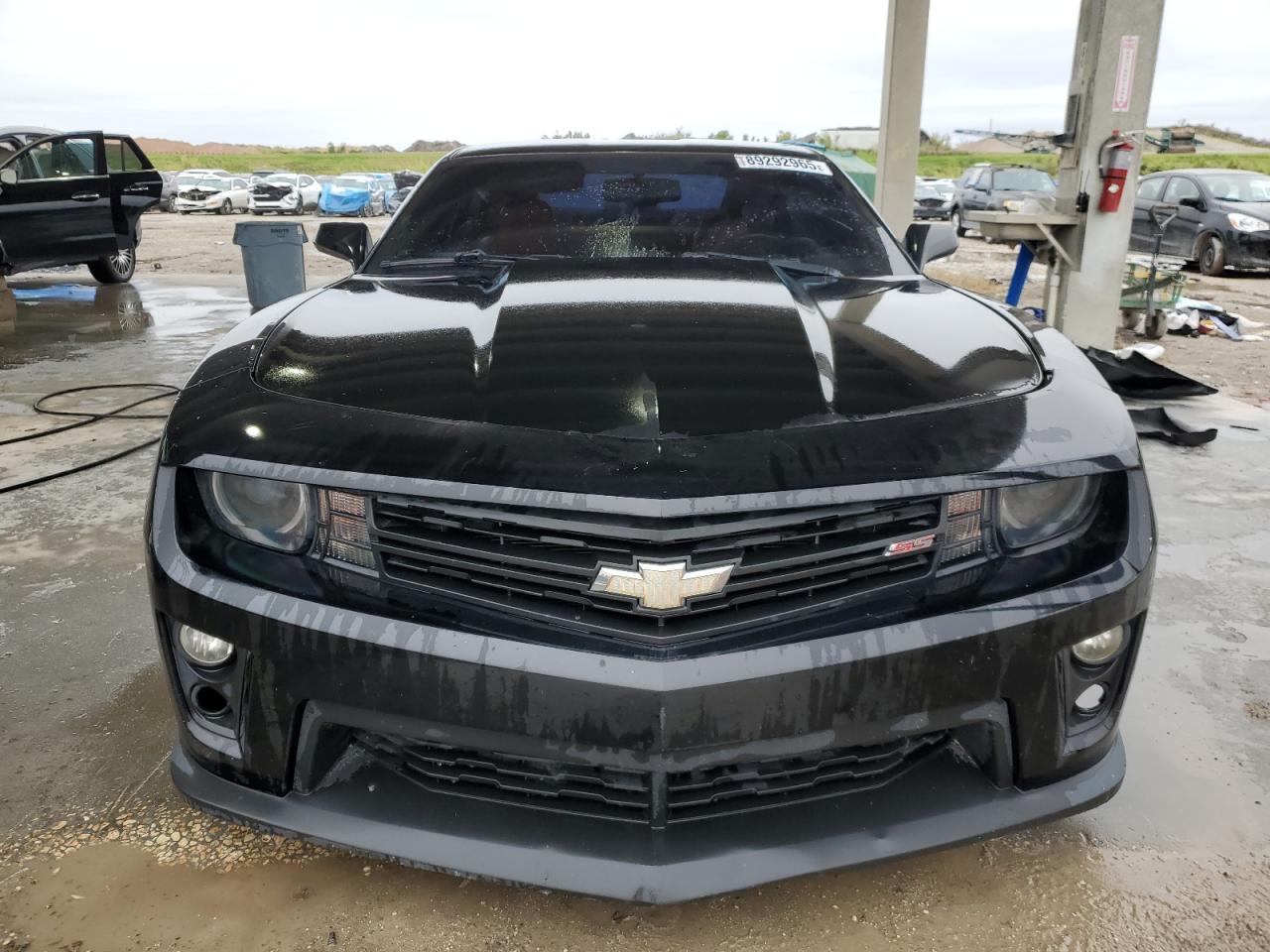 2012 Chevrolet Camaro VIN 2G1FK1EJ4C9170358 Copart auction photo, side / rear end damage thumbnail 5