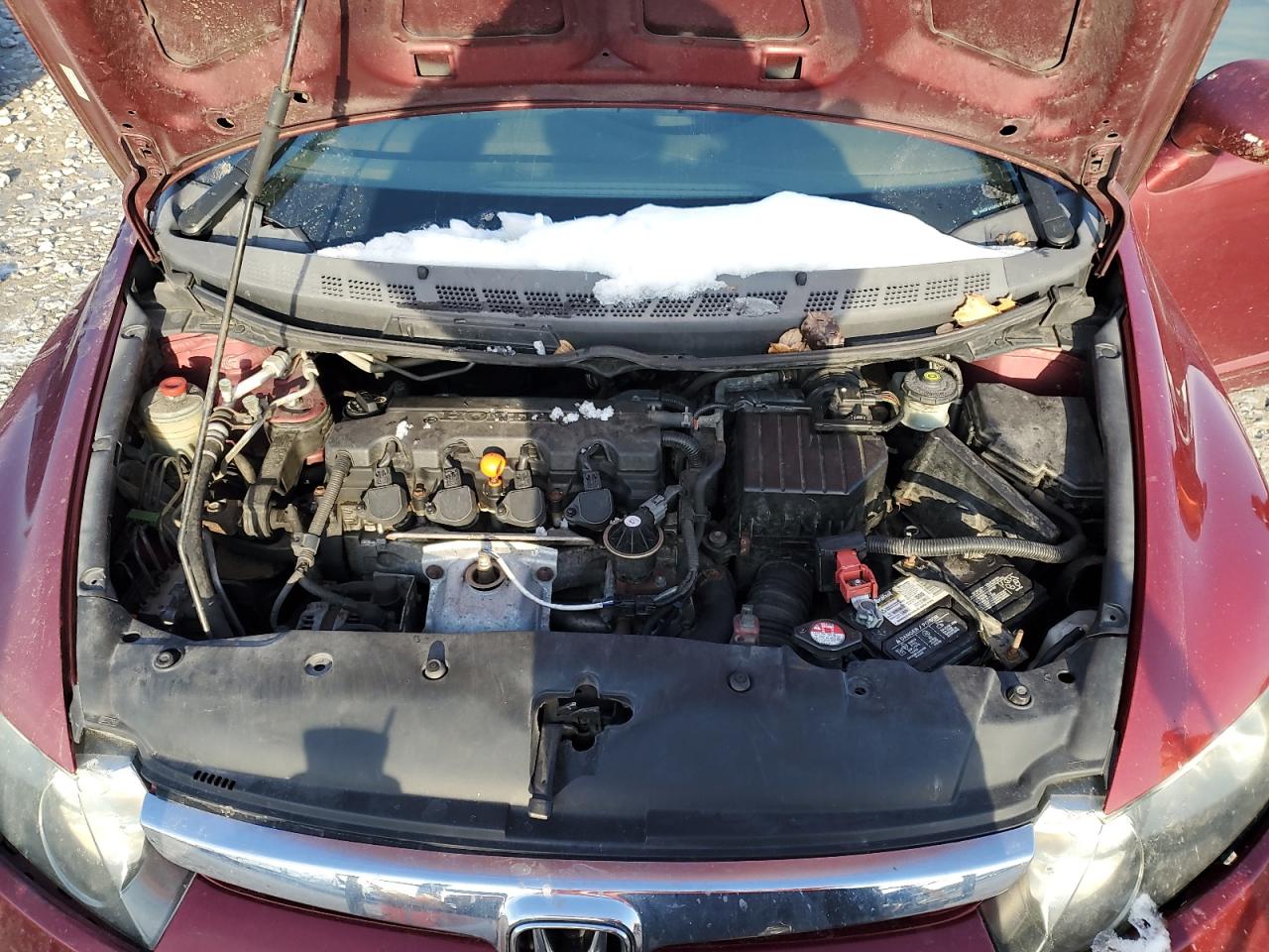 2007 Honda Civic VIN 1HGFA16567L035930 Copart auction photo, front end damage thumbnail 11