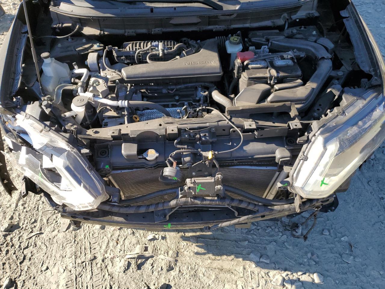 2019 Nissan Rogue VIN JN8AT2MV5KW393768 Copart auction photo, front end damage thumbnail 12