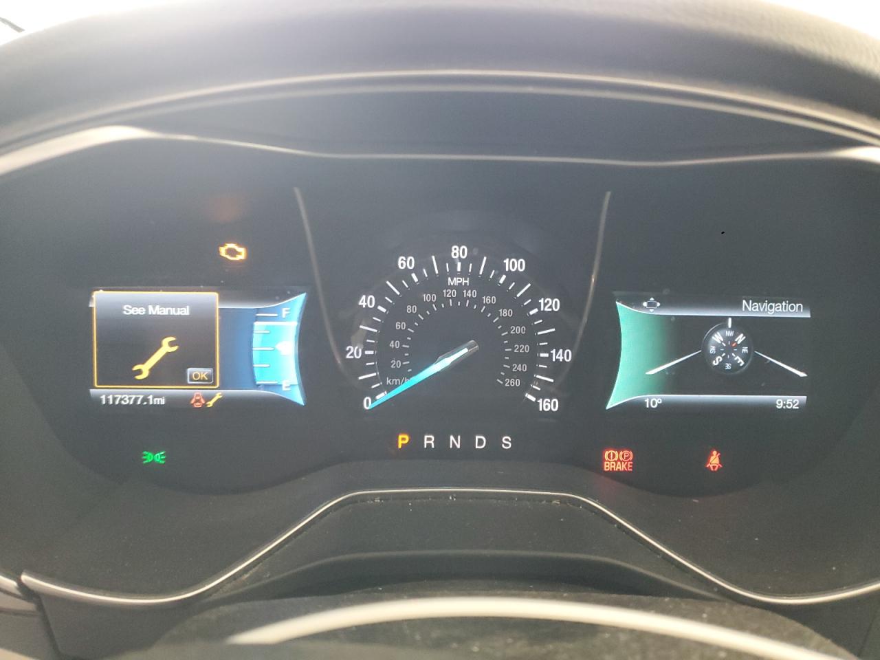 2017 Ford Fusion VIN 3FA6P0HD1HR119318 Copart auction photo, front end / minor dent/scratches damage thumbnail 9
