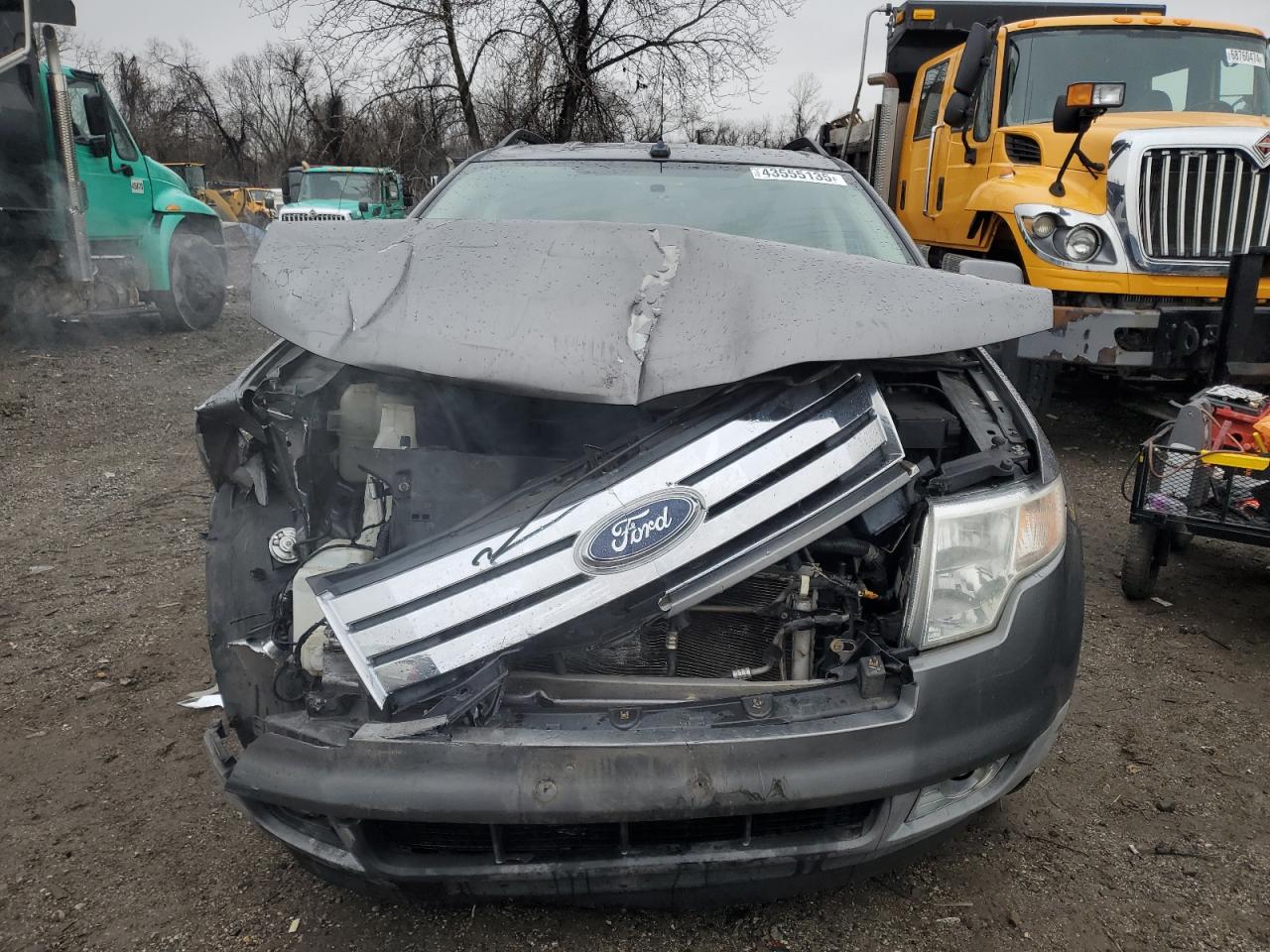 2009 Ford Edge VIN 2FMDK38C59BA78874 Copart auction photo, front end damage thumbnail 5