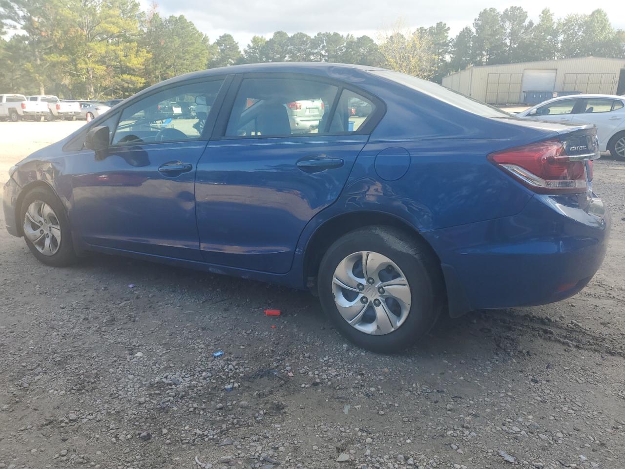 2015 Honda Civic VIN 19XFB2F50FE049492 Copart auction photo, all over damage thumbnail 2
