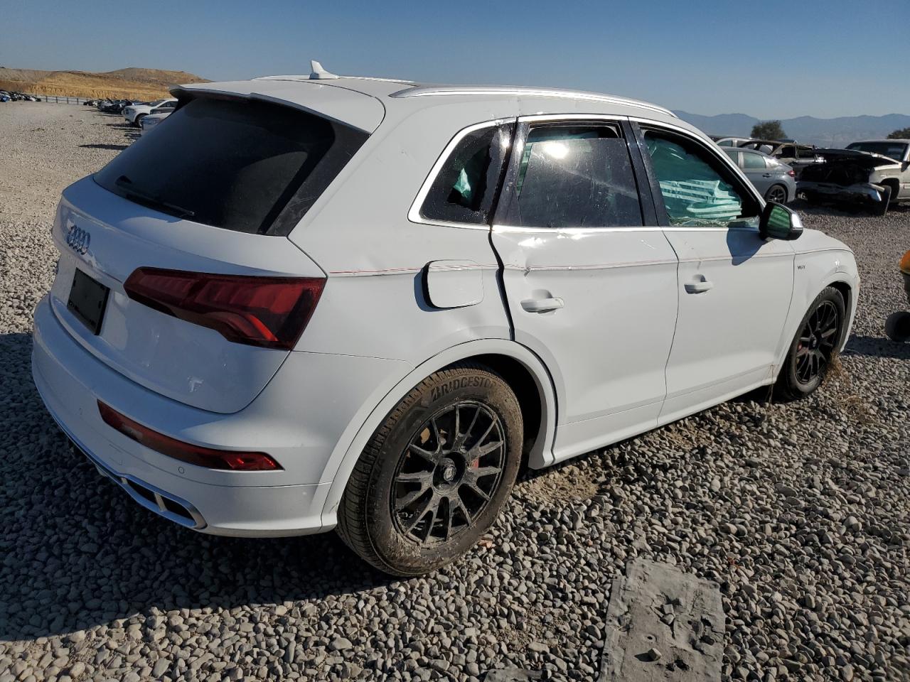 2018 Audi SQ5 VIN WA1C4AFY5J2101541 Copart auction photo, rollover damage thumbnail 3
